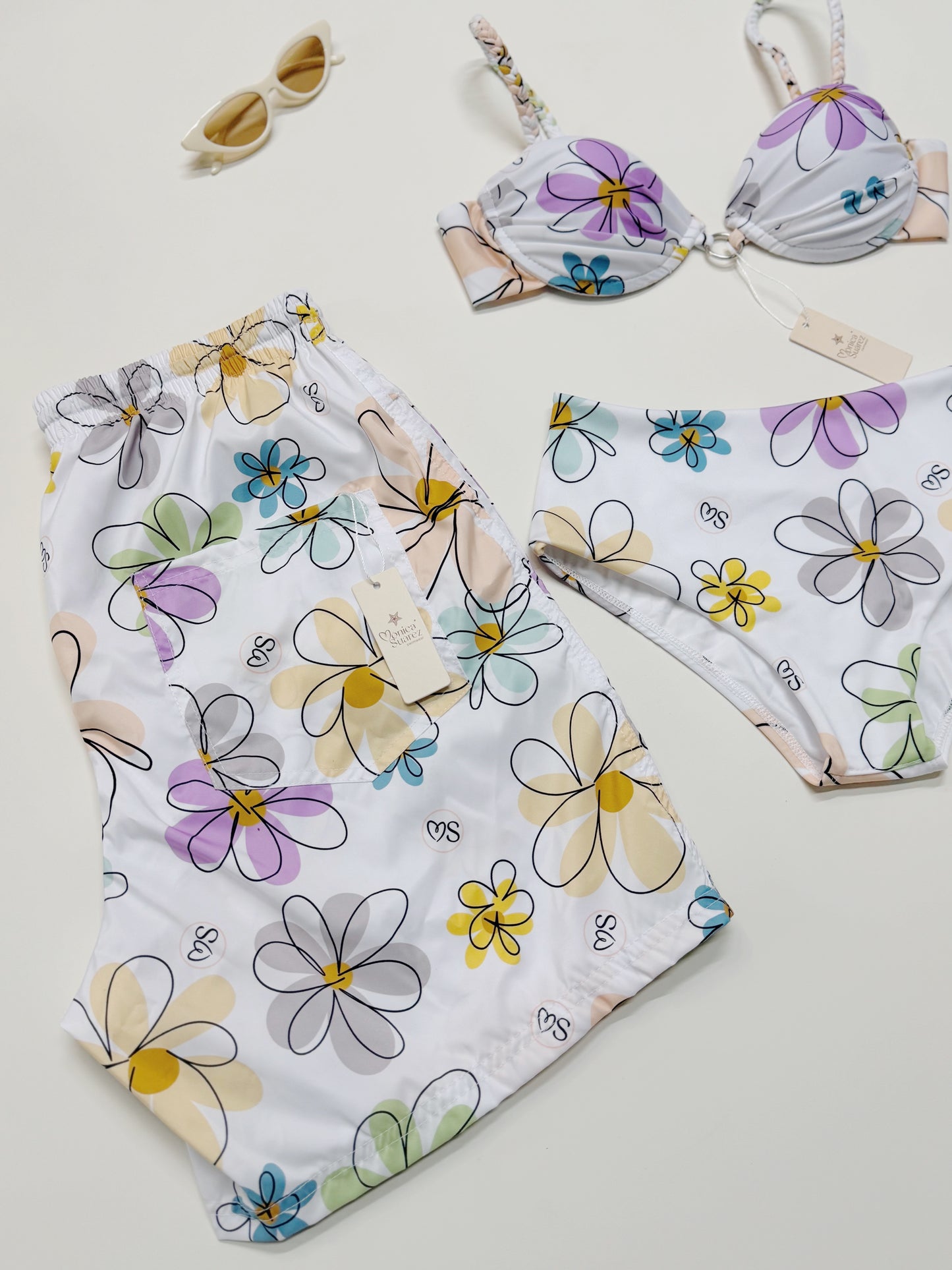 Dúo Watercolor Blossom