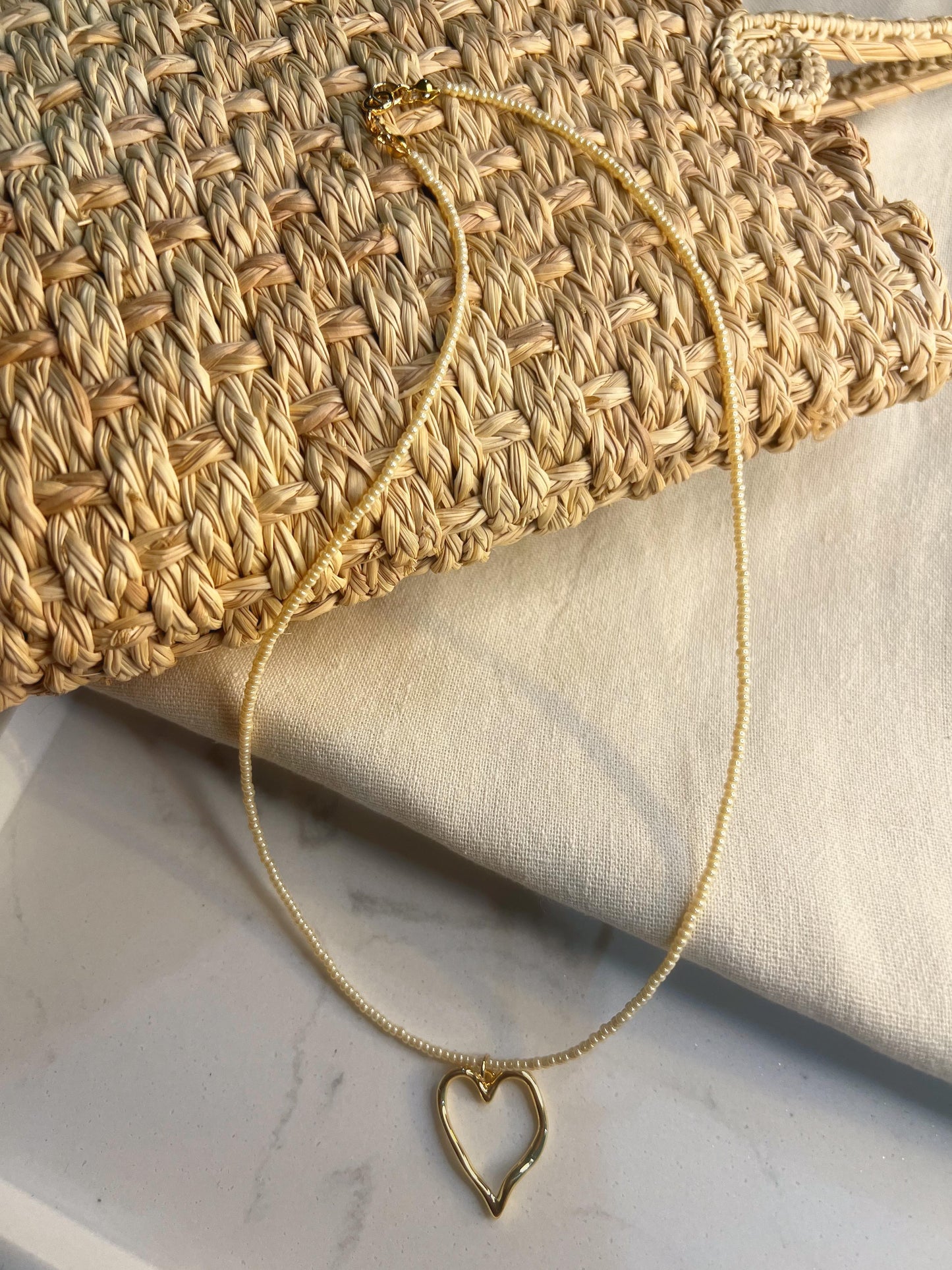 Collar Corazón Dorado