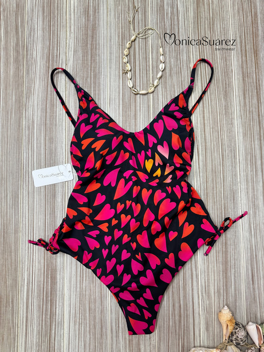 Enterizo Corazón Nocturno