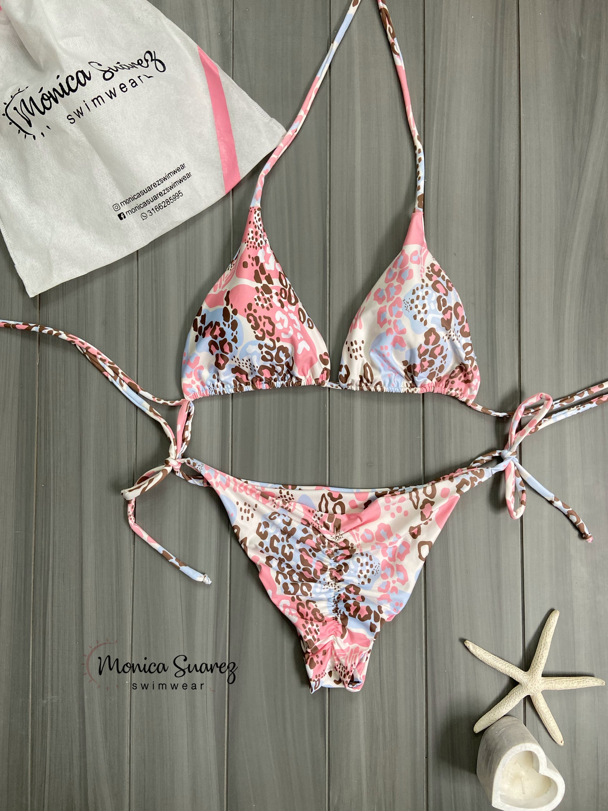 Bikini Glamour Oceánico - Trajes de baño en Colombia
