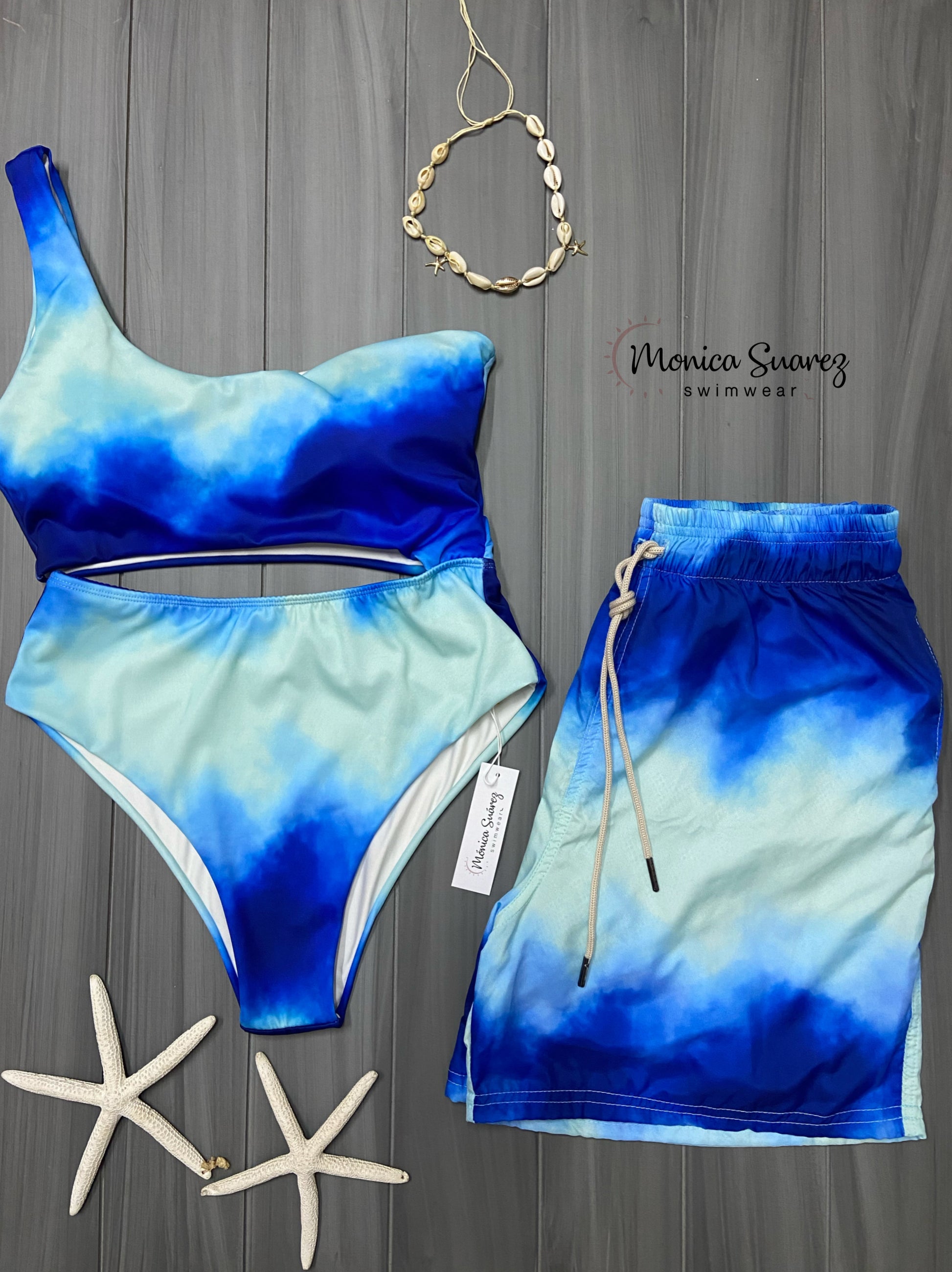 Dúo Sky Blue - Trajes de baño en Colombia