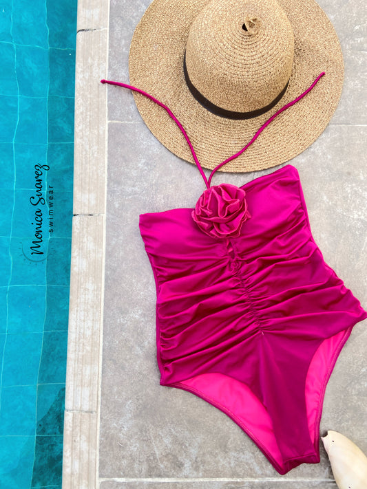 Enterizo Satiné Florencia - Trajes de baño en Colombia