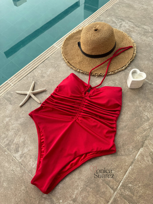 Enterizo Euforia Escarlata