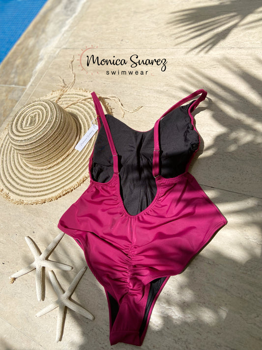 Enterizo ibiza vinotinto - Trajes de baño en Colombia