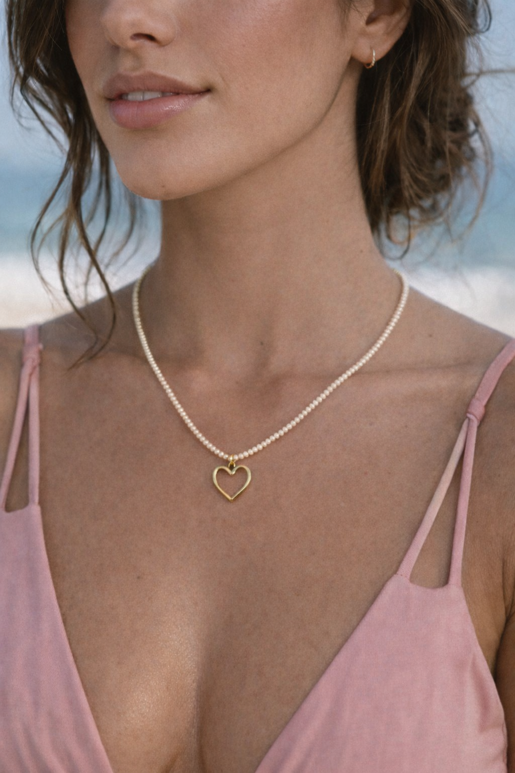 Collar Corazón Dorado