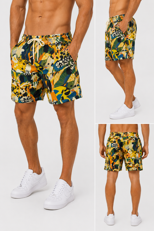 Pantaloneta selva exótica