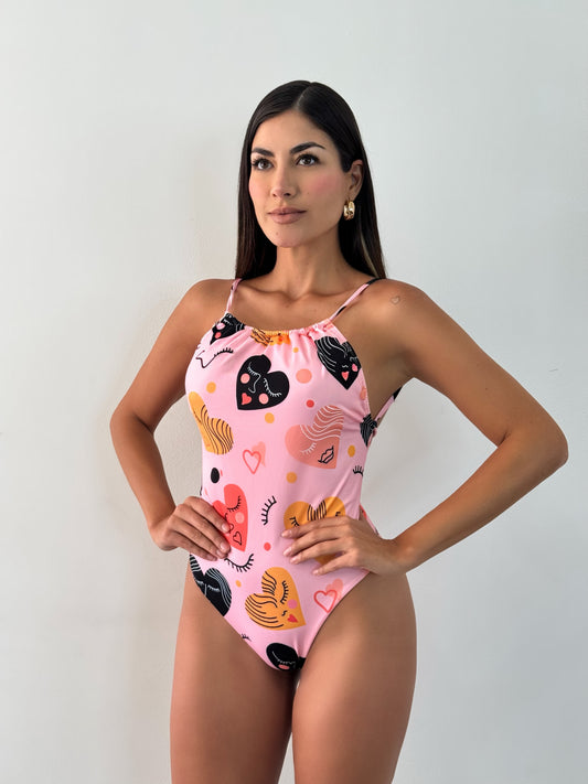 Enterizo Corazón de luxe