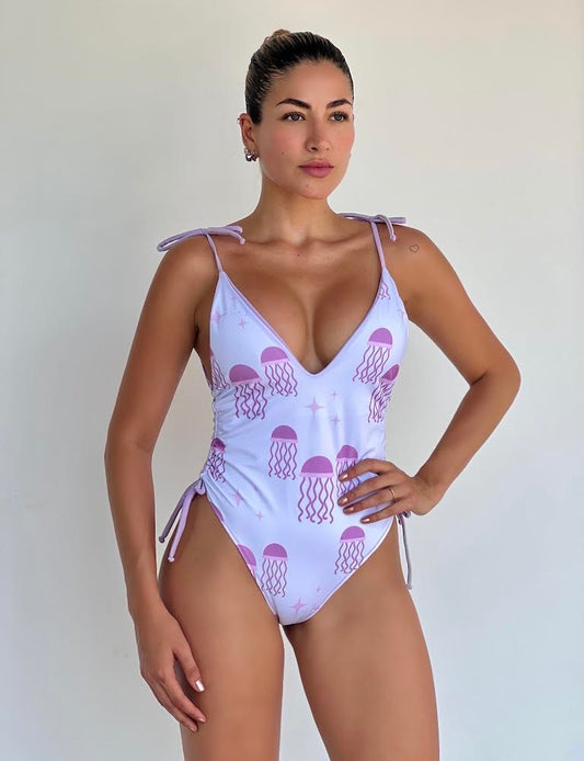 Enterizo meduza marina Doble faz - Trajes de baño en Colombia