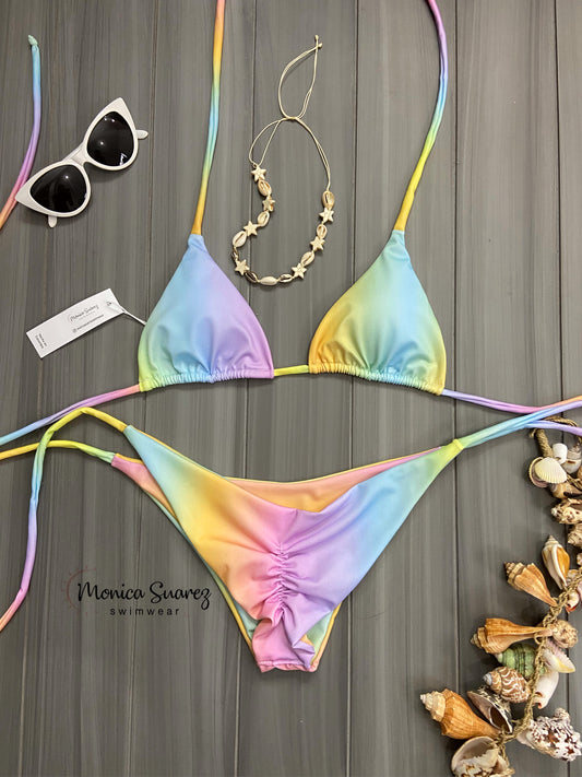 Bikini tie dye 2 - Trajes de baño en Colombia