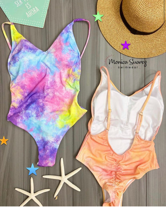 Enterizo tie dye - Trajes de baño en Colombia